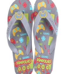 Imagem de capa de Cm Pimpolho Chinelo 73896 Game Cinza 24