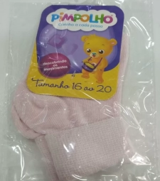 Imagem de capa de Ac Pimpolho Meia 7253 Rosa 16-20