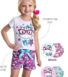 Imagem de capa de Mvf Gueda Pijama 25248 Meow 08