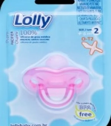 Imagem de capa de Pl Lolly Chupeta 601501f Silicone Rosa 6+